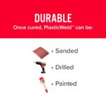 JB WELD 8237UK JB8237 Plastic Weld Fast-Setting Off White Multi Purpose - Image 2