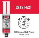 JB Weld 50112UK ClearWeld Quick Setting Epoxy 25ml, Clear, 25 ml - Image 3