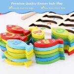Magnetic Wooden Fishing Game Toy for Toddlers - Image 2