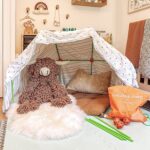 Tiny Land Kids-Fort-Building-Kit-80 Pieces-Creative Fort Toy - Image 2