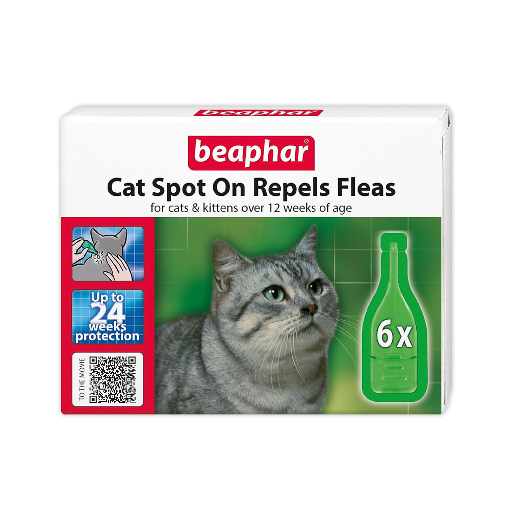 bea1.jpg Beaphar Plus Flea and Tick Treatment for Cats - Image 1
