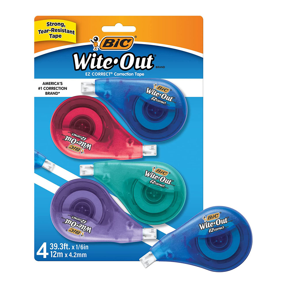 bic1.jpg BIC Wite-Out Brand EZ Correct Correction Tape, 19.8 Feet - Image 1