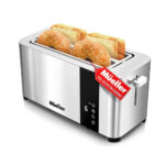 Mueller UltraToast Full Stainless Steel Toaster 4 Slice with Removable Tray