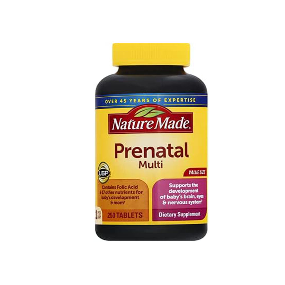 naa.jpg Nature Made. Prenatal Multi, + DHA 200mg 150 Tabs - Image 1