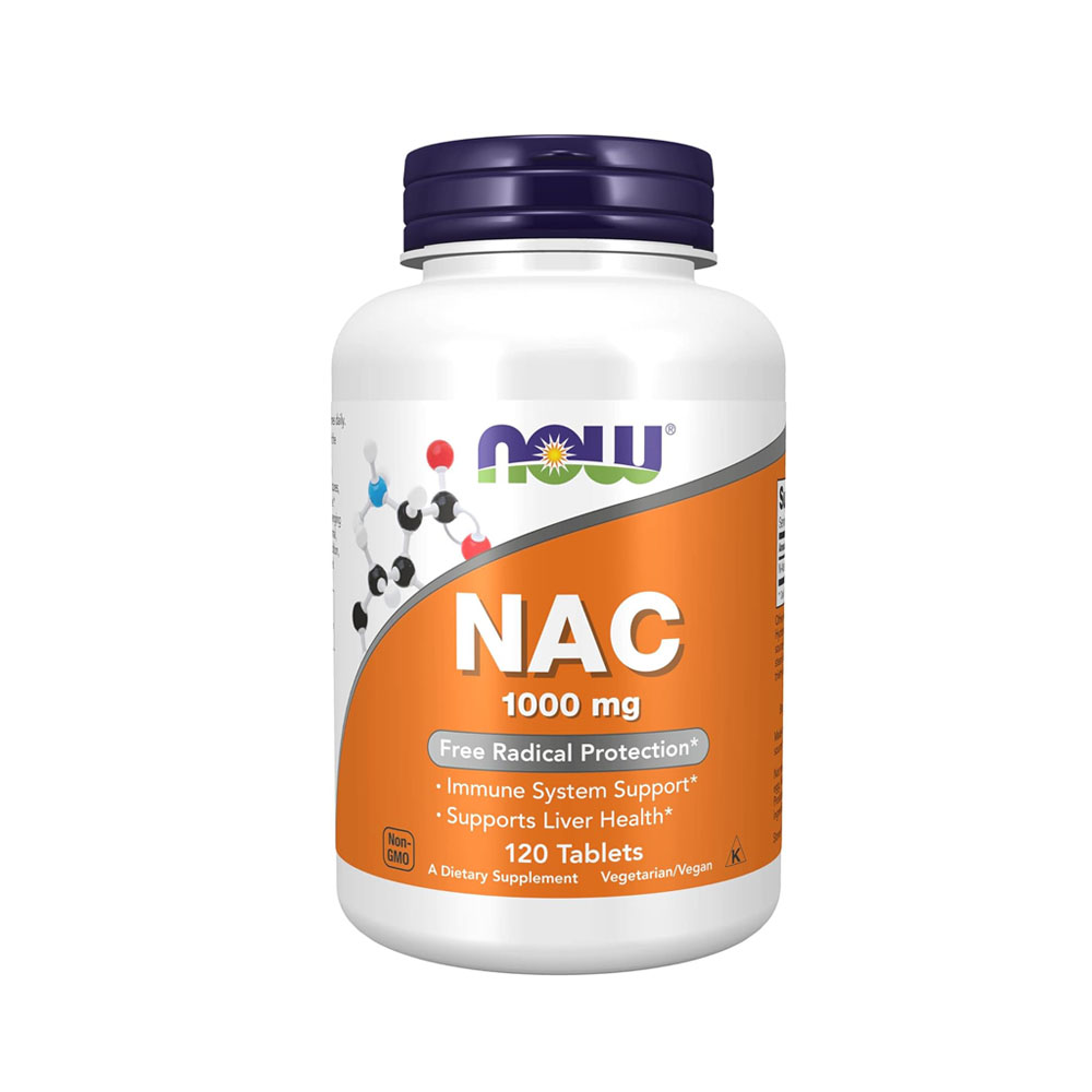 now-1.jpg NOW Supplements, NAC (N-Acetyl-Cysteine) 1,000 mg, Free Radical Protection - Image 1