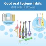 Dr. Brown's Infant to Toddler Toothbrushes with Baby Toothpaste - Image 3