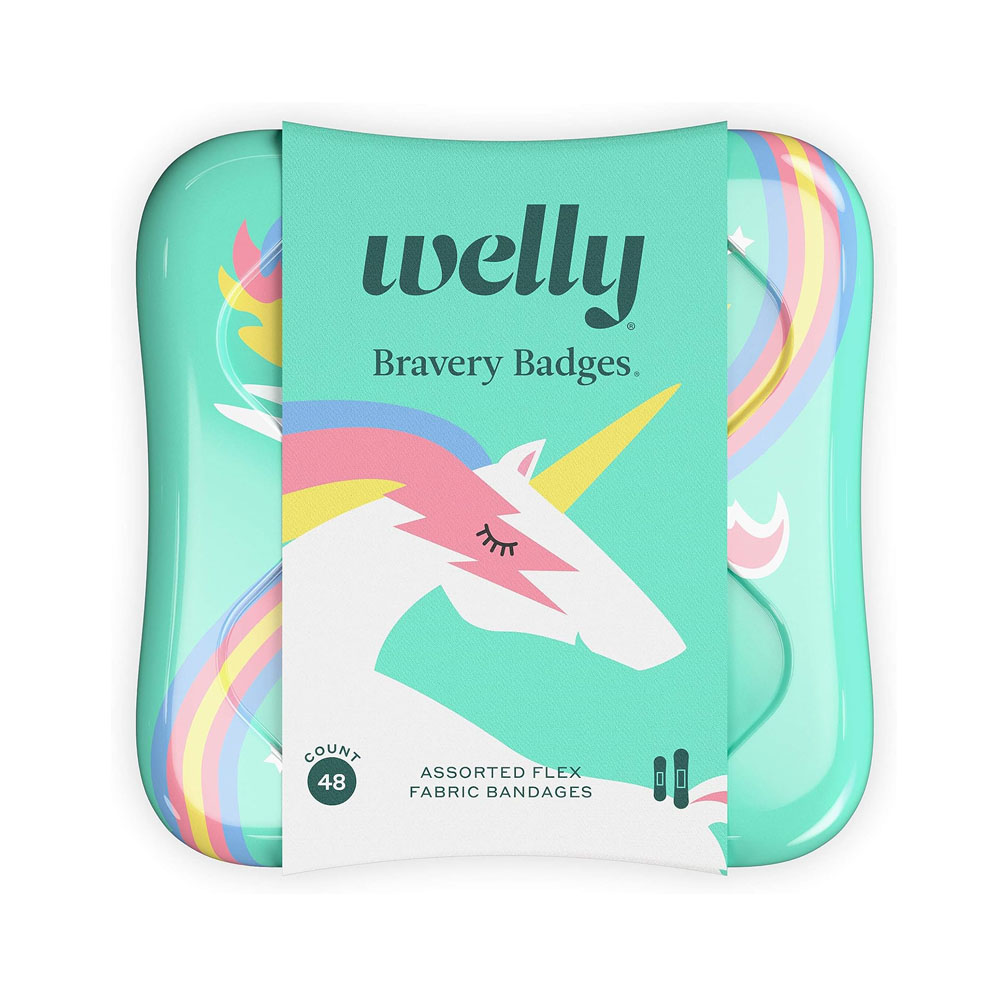 well.jpg Welly Bandages | Adhesive Flexible Fabric Bravery Badges - Image 1